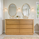 Brady 60 in. W Wood & Quartz Double Sink Bathroom Vanity by Butler Specialty Company