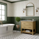 Lois 36 in. W Wood & Marble Single Sink Bathroom Vanity by Butler Specialty Company