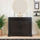 Maurice 42 in. W Wood & Quartz Single Bathroom Vanity by Butler Specialty Company