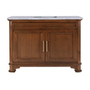 Colorado 48 in. W Wood & Marble Single Sink Bathroom Vanity by Butler Specialty Company