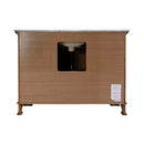 Colorado 48 in. W Wood & Marble Single Sink Bathroom Vanity by Butler Specialty Company