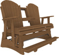 Adirondack 5 Foot Balcony Poly Glider with Console by LuxCraft