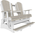 Adirondack 5 Foot Balcony Poly Glider with Console by LuxCraft
