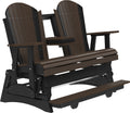 Adirondack 5 Foot Balcony Poly Glider with Console by LuxCraft