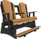 Adirondack 5 Foot Balcony Poly Glider with Console by LuxCraft