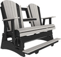 Adirondack 5 Foot Balcony Poly Glider with Console by LuxCraft
