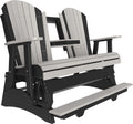 Adirondack 5 Foot Balcony Poly Glider with Console by LuxCraft