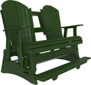 Adirondack 5 Foot Balcony Poly Glider with Console by LuxCraft