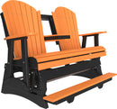 Adirondack 5 Foot Balcony Poly Glider with Console by LuxCraft