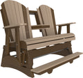 Adirondack 5 Foot Balcony Poly Glider with Console by LuxCraft