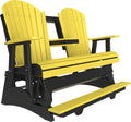 Adirondack 5 Foot Balcony Poly Glider with Console by LuxCraft