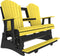 Adirondack 5 Foot Balcony Poly Glider with Console by LuxCraft