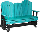 Adirondack 5 Foot Poly Glider with Console by LuxCraft