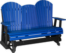 Adirondack 5 Foot Poly Glider with Console by LuxCraft