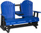 Adirondack 5 Foot Poly Glider with Console by LuxCraft