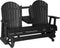 Adirondack 5 Foot Poly Glider with Console by LuxCraft