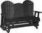 Adirondack 5 Foot Poly Glider with Console by LuxCraft