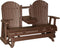Adirondack 5 Foot Poly Glider with Console by LuxCraft