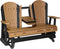 Adirondack 5 Foot Poly Glider with Console by LuxCraft