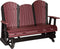 Adirondack 5 Foot Poly Glider with Console by LuxCraft