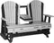 Adirondack 5 Foot Poly Glider with Console by LuxCraft