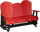 Adirondack 5 Foot Poly Glider with Console by LuxCraft