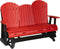 Adirondack 5 Foot Poly Glider with Console by LuxCraft