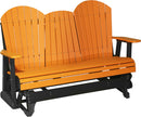 Adirondack 5 Foot Poly Glider with Console by LuxCraft