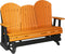 Adirondack 5 Foot Poly Glider with Console by LuxCraft