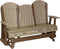 Adirondack 5 Foot Poly Glider with Console by LuxCraft