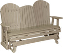 Adirondack 5 Foot Poly Glider with Console by LuxCraft