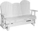 Adirondack 5 Foot Poly Glider with Console by LuxCraft