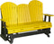 Adirondack 5 Foot Poly Glider with Console by LuxCraft