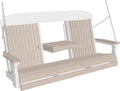 Classic Porch Swing 5 Foot with Fold Down Console by LuxCraft