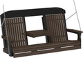 Classic Porch Swing 5 Foot with Fold Down Console by LuxCraft