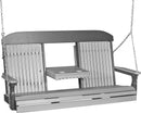 Classic Porch Swing 5 Foot with Fold Down Console by LuxCraft