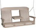 Classic Porch Swing 5 Foot with Fold Down Console by LuxCraft