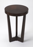 Aphra 16 in. W Round Wood Modern Side Table by Butler Specialty Company