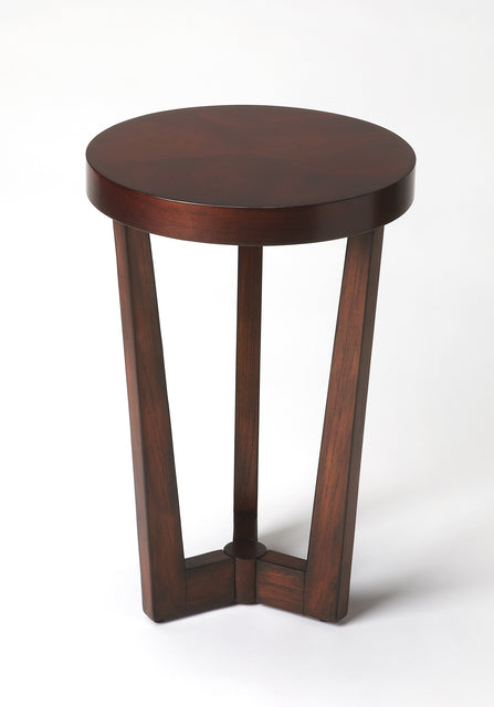 Aphra 16 in. W Round Wood Modern Side Table by Butler Specialty Company