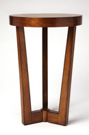 Aphra 16 in. W Round Wood Side Table with Tripod Base by Butler Specialty Company