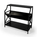 Keats 36 in. W Rectangular Iron 2-Tier Library Bookcase by Butler Specialty Company