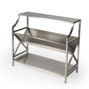 Keats 36 in. W Rectangular Iron 2-Tier Library Bookcase by Butler Specialty Company