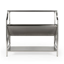 Keats 36 in. W Rectangular Iron 2-Tier Library Bookcase by Butler Specialty Company