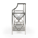 Keats 36 in. W Rectangular Iron 2-Tier Library Bookcase by Butler Specialty Company
