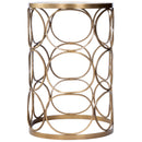 Talulah 20 in. W Oval Marble and Metal Side Table by Butler Specialty Company