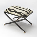 Liddy 24 in. W Hair-On-Hide Accent Stool by Butler Specialty Company