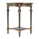 Hellinger 24 in. W Round Wood Tall End Table with Open Shelf by Butler Specialty Company