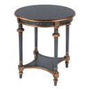 Hellinger 24 in. W Round Wood Tall End Table with Open Shelf by Butler Specialty Company