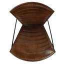Felix Iron & Leather Accent Chair by Butler Specialty Company