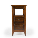 Marcus 12 in. W Rectangular Wood 2 Drawer Side Table with Top Open Shelf by Butler Specialty Company